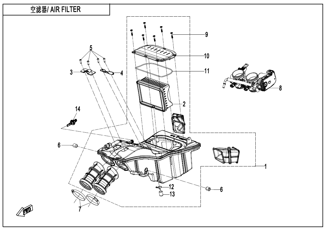 AIR FILTER - F41