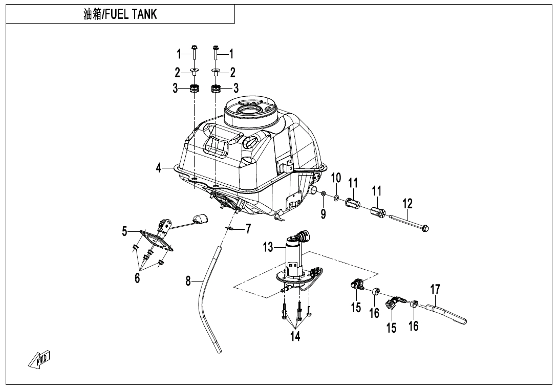 FUEL TANK - F12