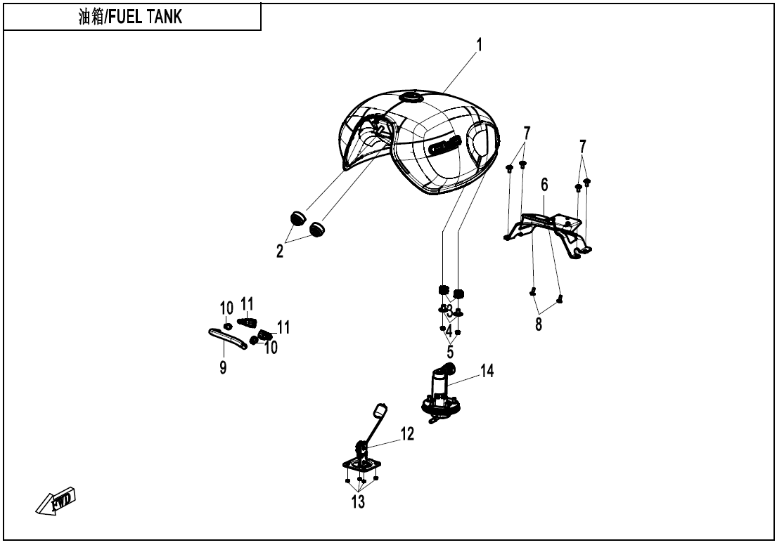 FUEL TANK - F12