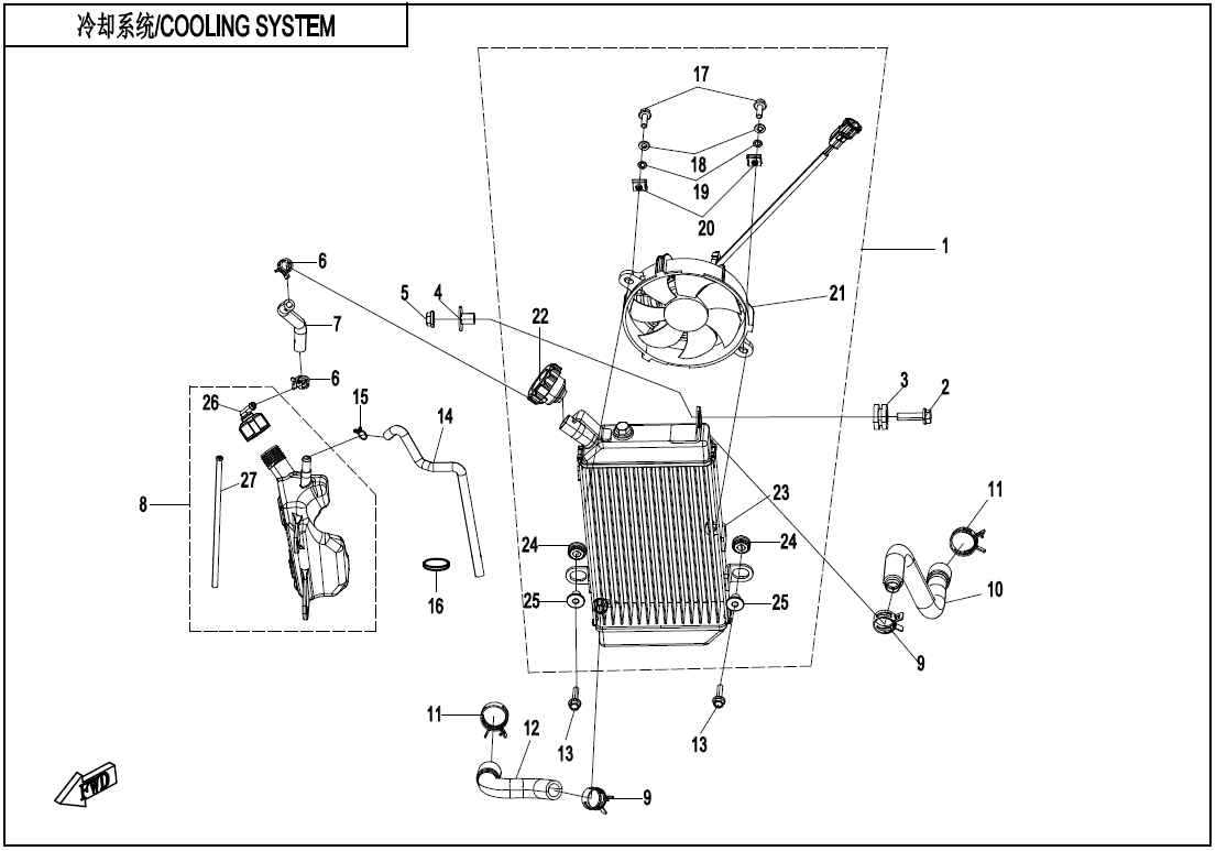 COOLING SYSTEM - F18