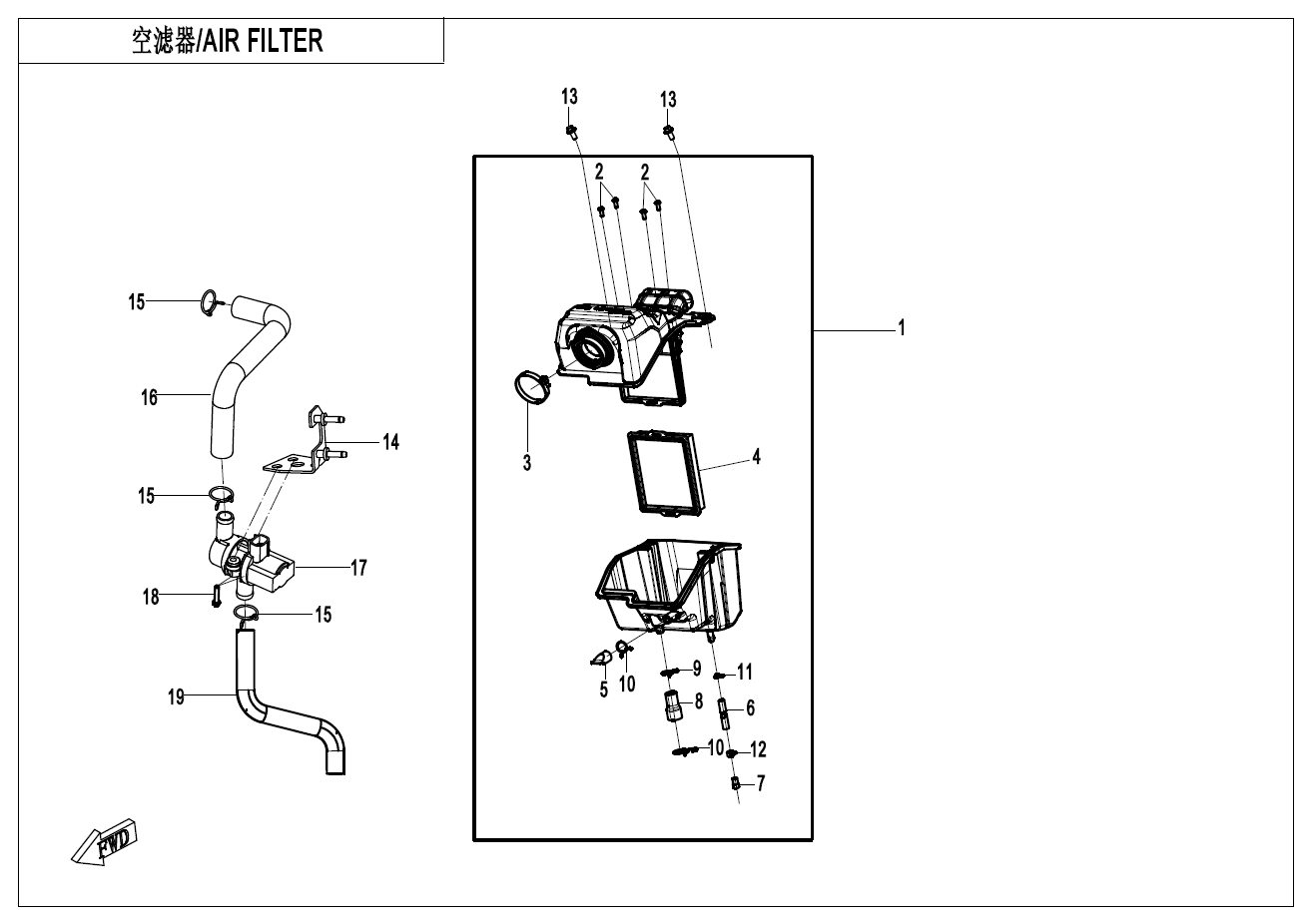 AIR FILTER - F41
