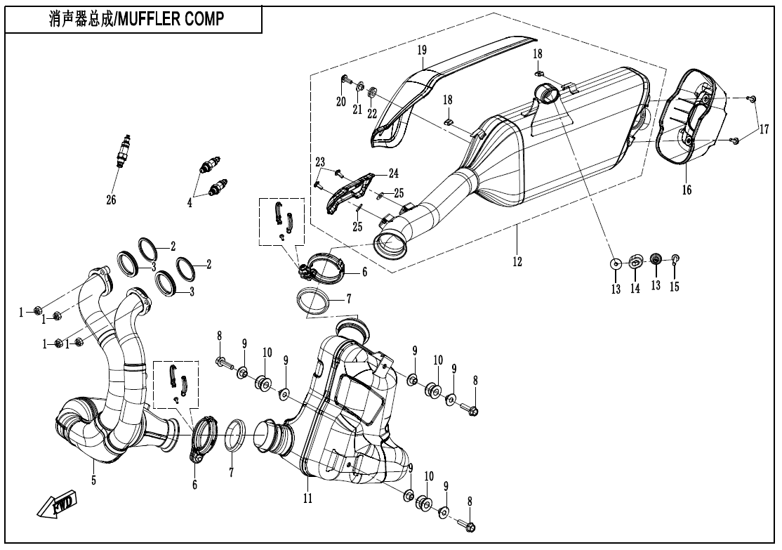 MUFFLER - F02