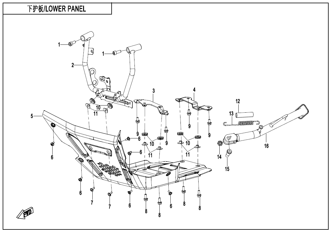 LOWER PANEL - F03-3