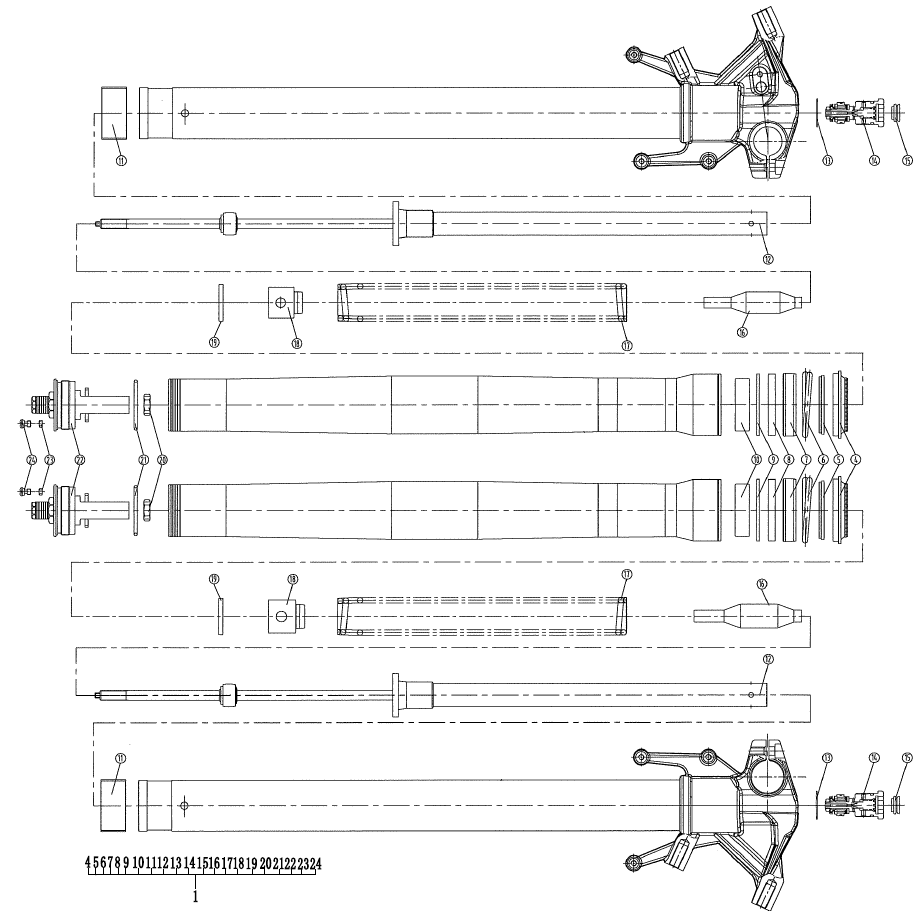 FRONT SHOCK ABSORBER - F05-2