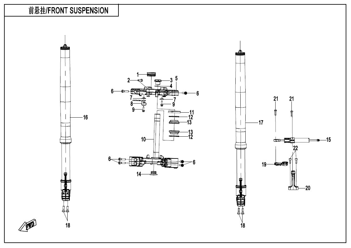 FRONT SUSPENSION - F05