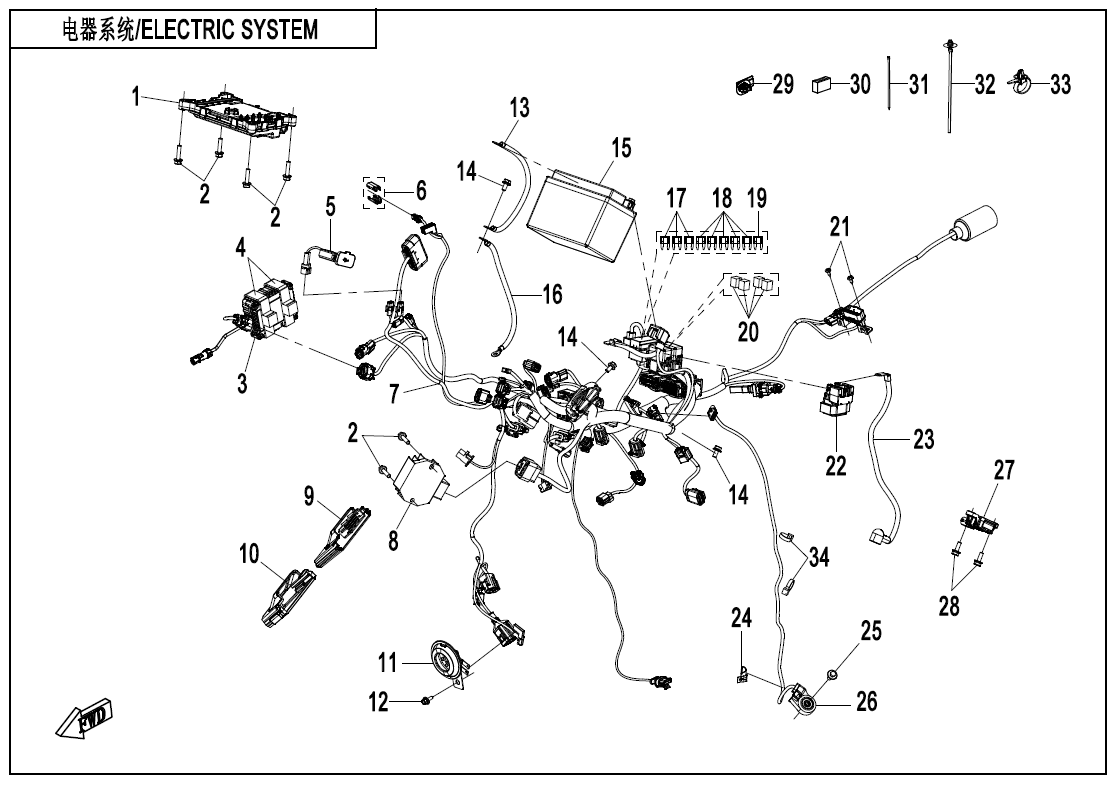 ELECTRIC SYSTEM - F15