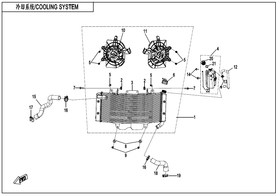 COOLING SYSTEM - F18