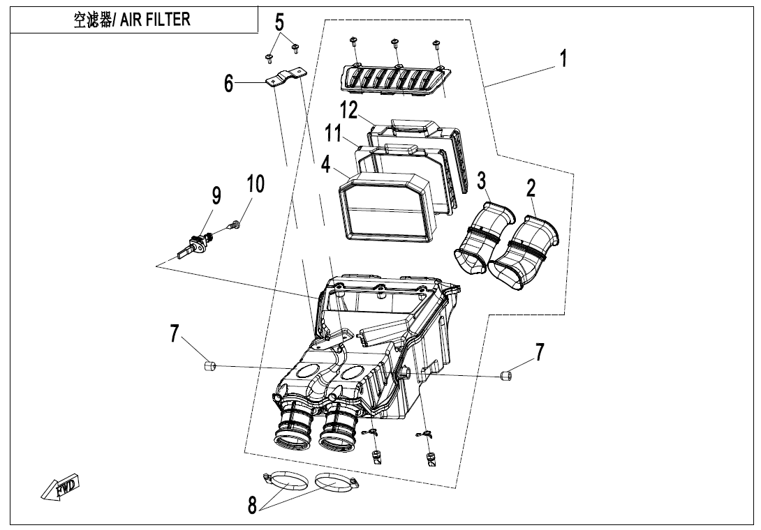 AIR FILTER - F41